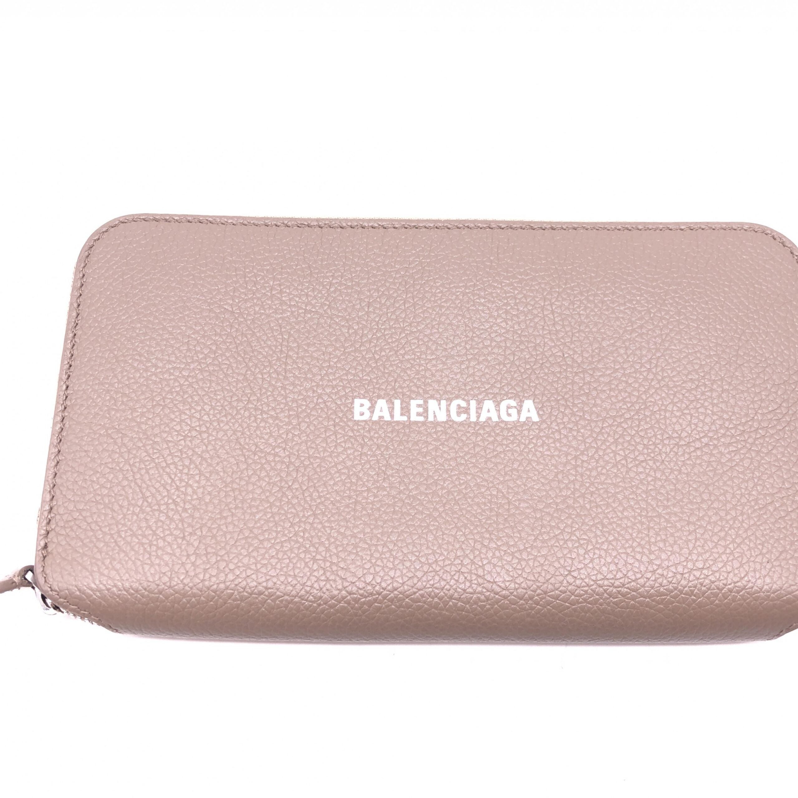 Calfskin Zip Around Wallet