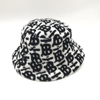 Burberry Cotton Monogram Jacquard Towel Bucket Hat