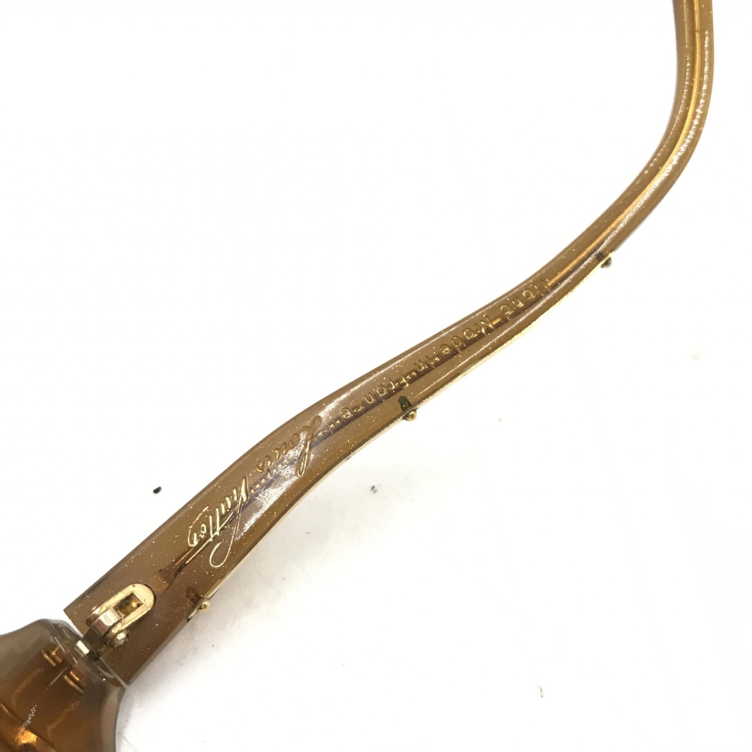 Brown Speckling Acetate Frame Sunglasses