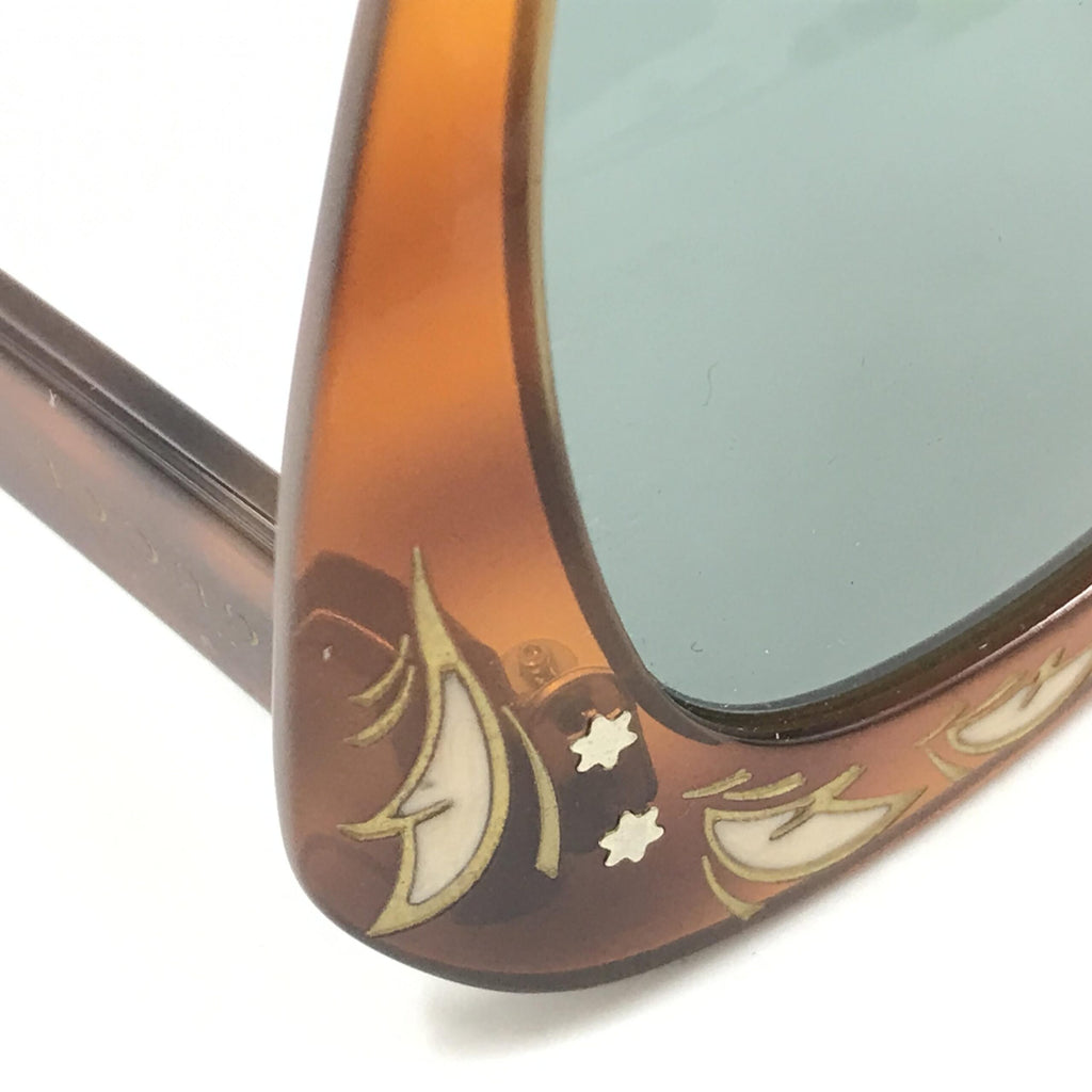 Cat Eye Sunglasses With Tortoise Shell