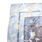 Chanel Silk Scarf: Abstract Floral Design