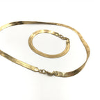 Givenchy Gold-Plated Herringbone Chain Bracelet