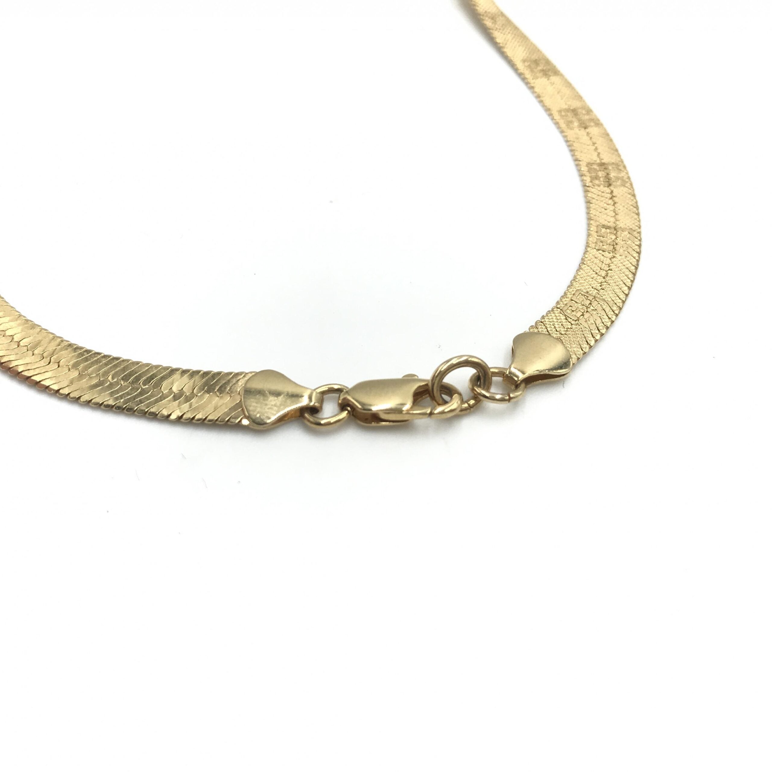 Givenchy Gold-Plated Herringbone Chain Bracelet