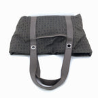 Logo Canvas Tote Bag With Pockets