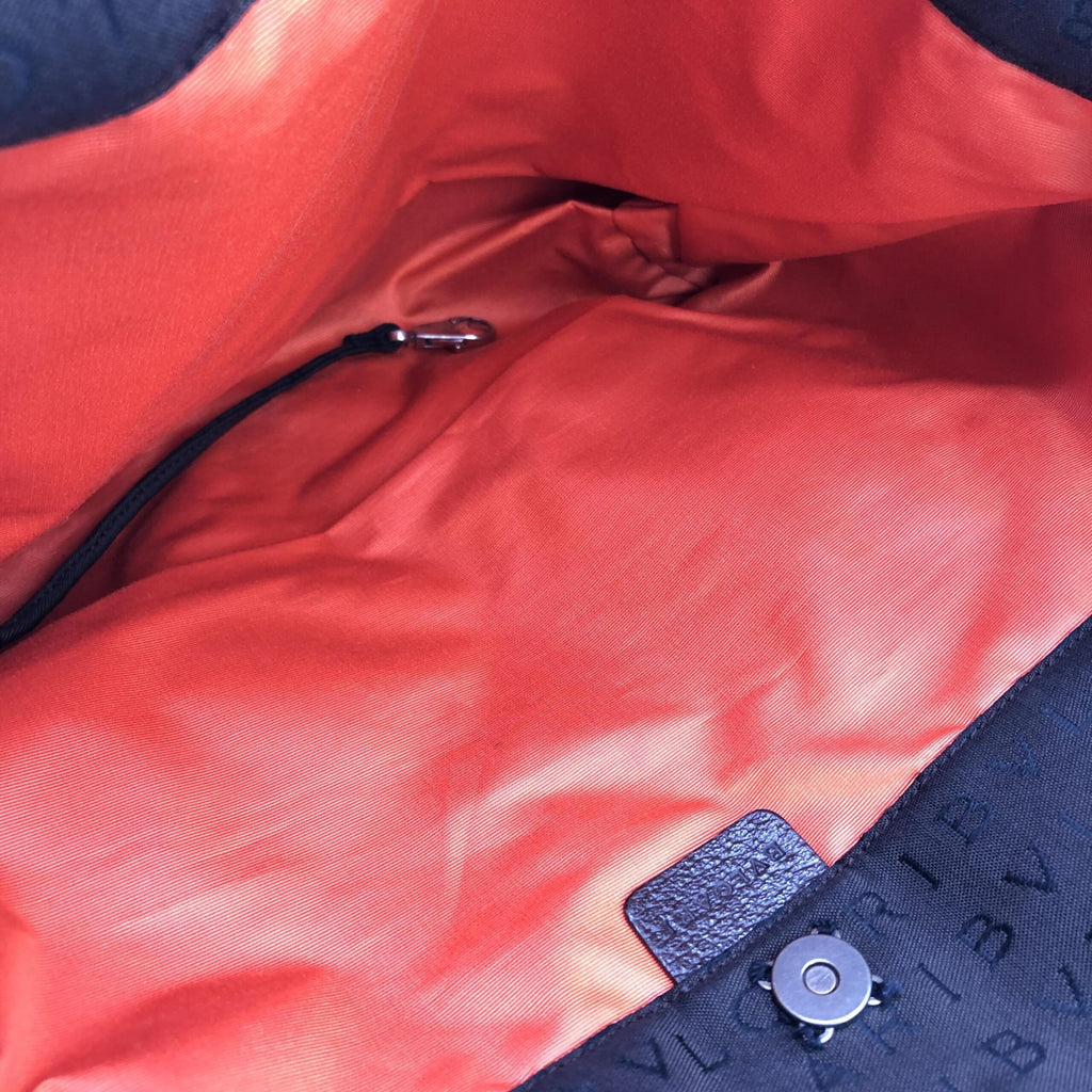 Logo Canvas Tote Bag With Pockets