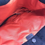 Logo Canvas Tote Bag With Pockets