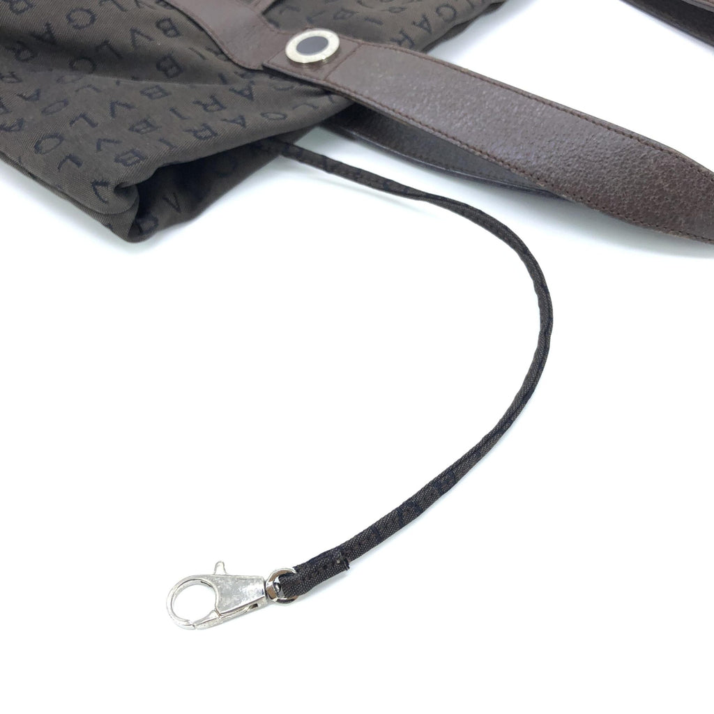 Logo Canvas Tote Bag With Pockets