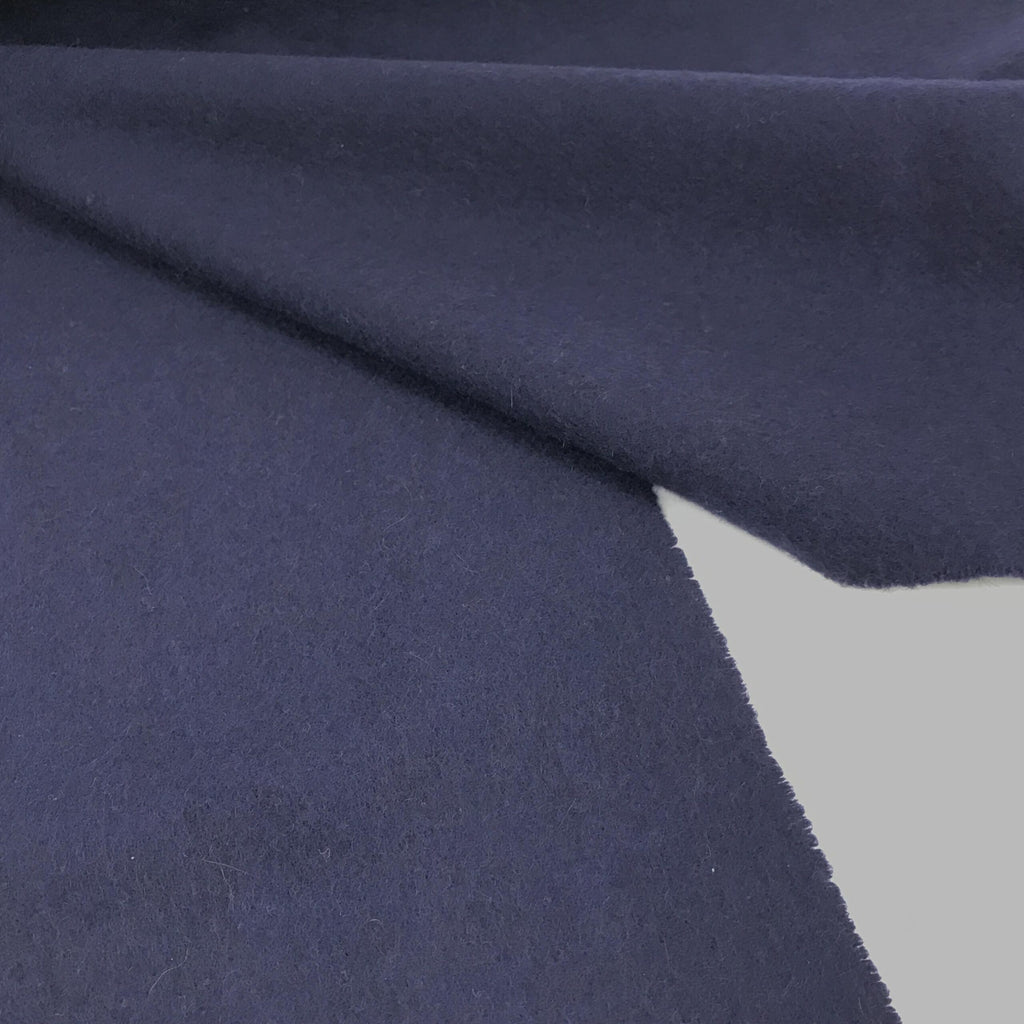 Navy Blue Soft Wool Scarf