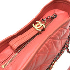Red Gabriel Chain Shoulder Bag
