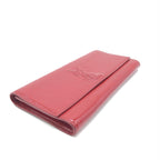 Red Patent Leather Clutch Bag