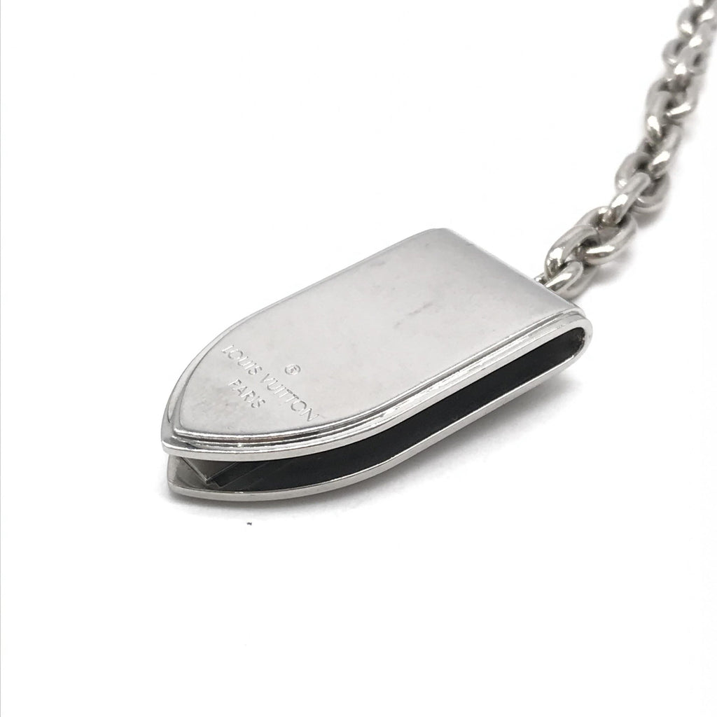 Silver Money Clip With Chain