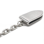 Silver Money Clip With Chain