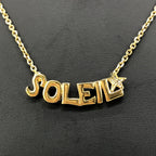 Soleil Designer Statement Necklace