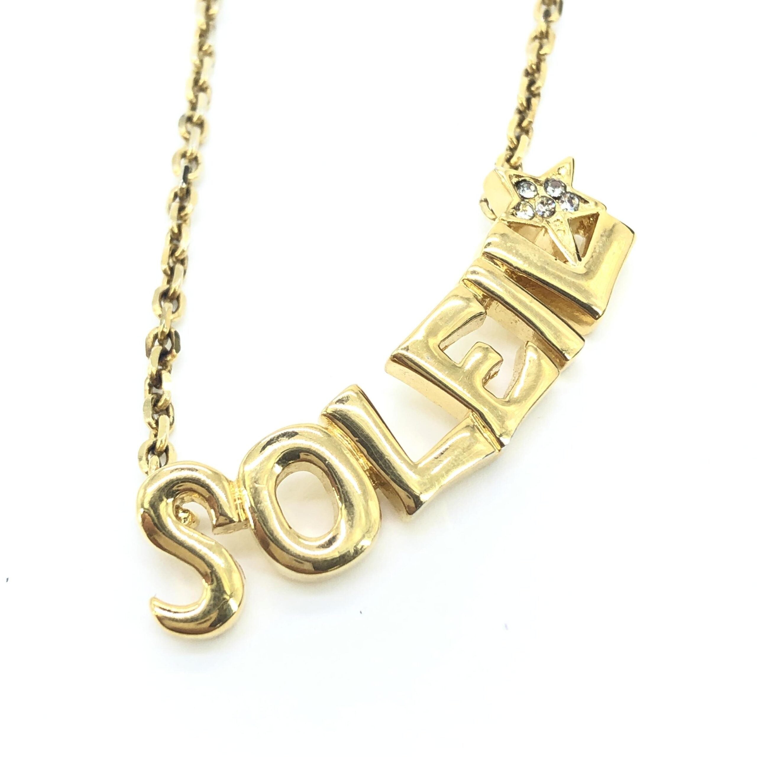 Soleil Designer Statement Necklace
