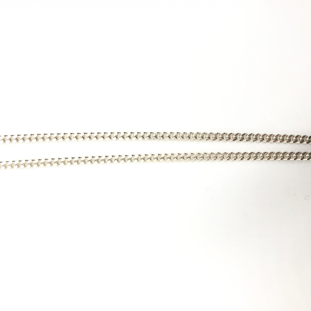 Sterling Silver G Bar Pendant Necklace