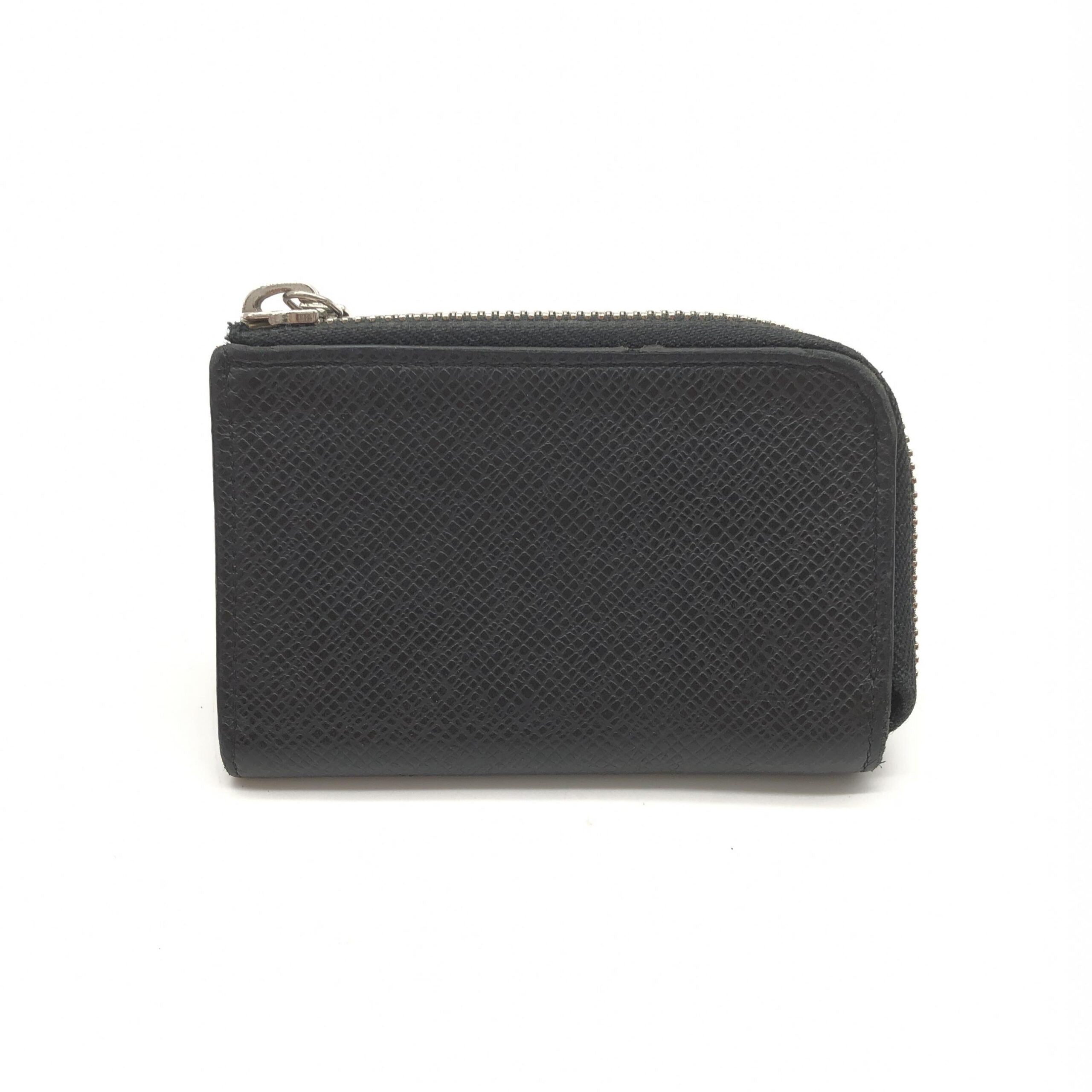 Taiga Zippy Coin Purse In Black