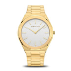 Gold Stainless Steel Dress Watch