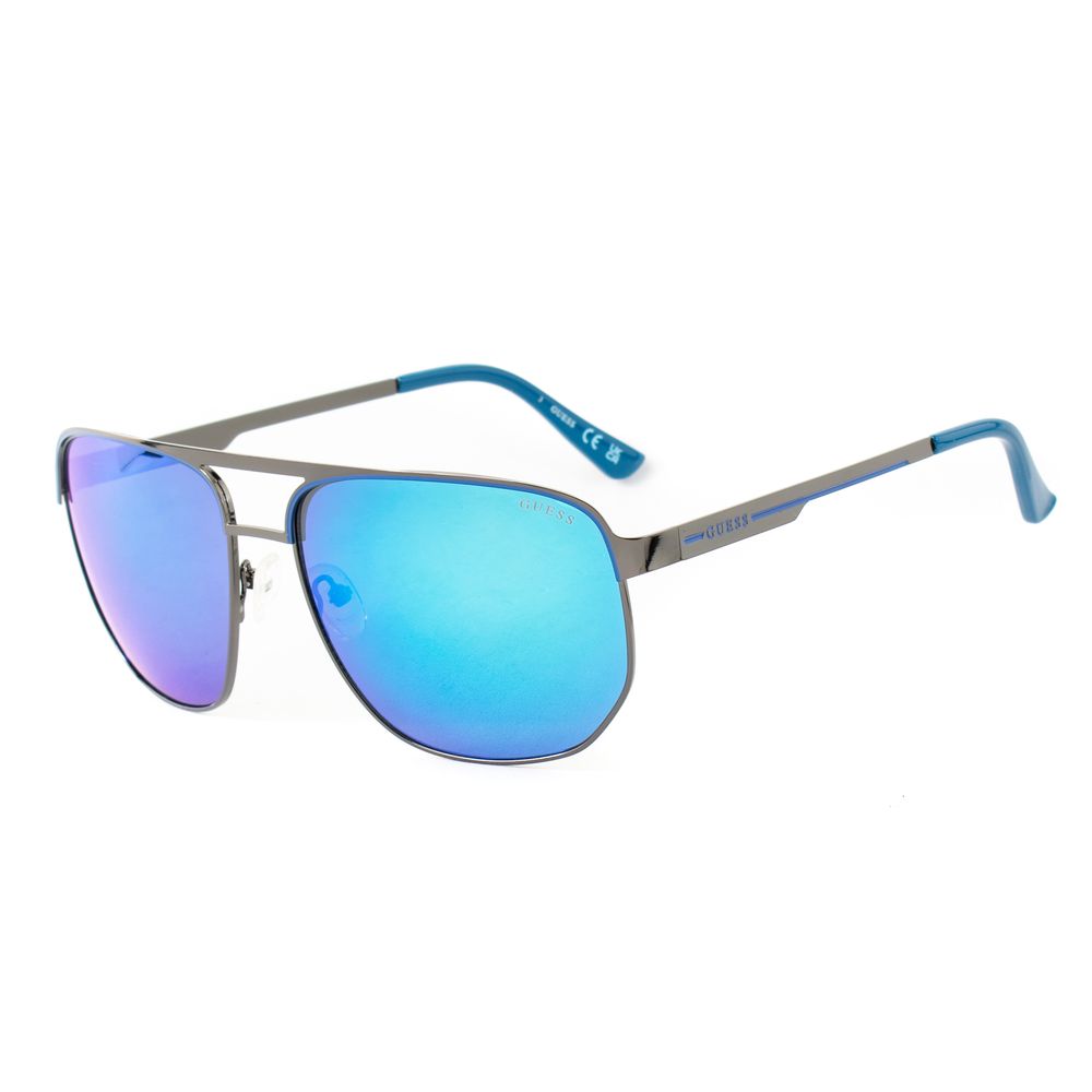 Gray Metal Sunglasses
