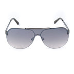 Gray Metal Sunglasses