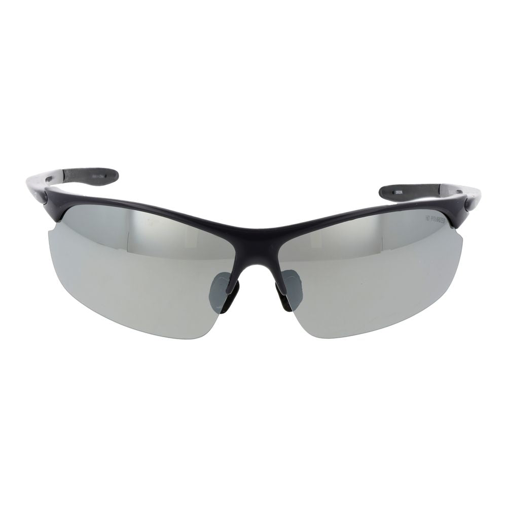 Blue Stainless Steel Sunglasses