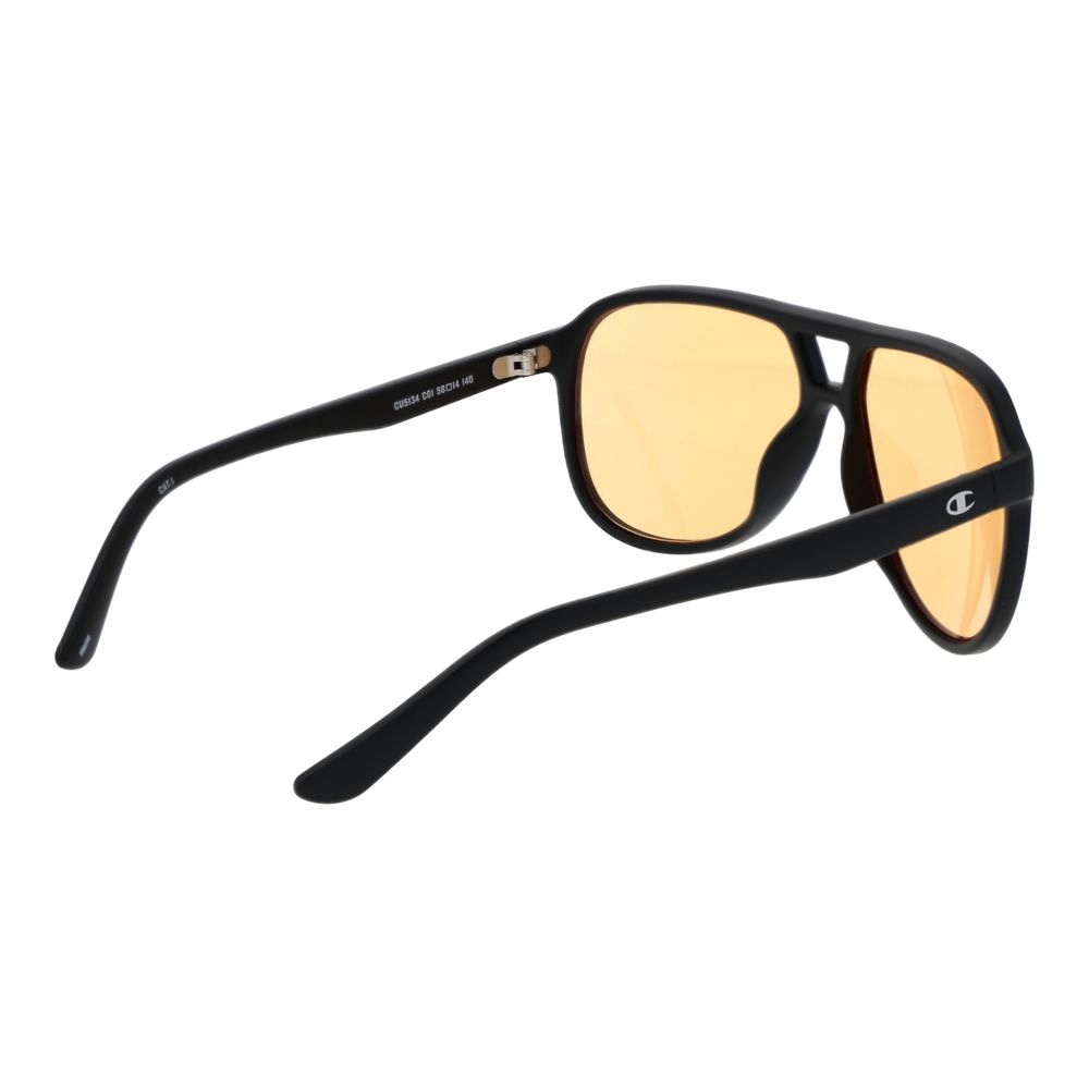 Brown Stainless Steel Sunglasses