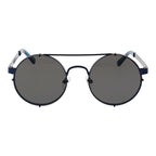 Brown Metal Sunglasses