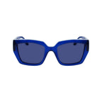 Blue Injected Sunglasses