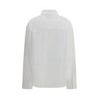 White Cotton Dress Shirt