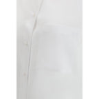 White Cotton Dress Shirt