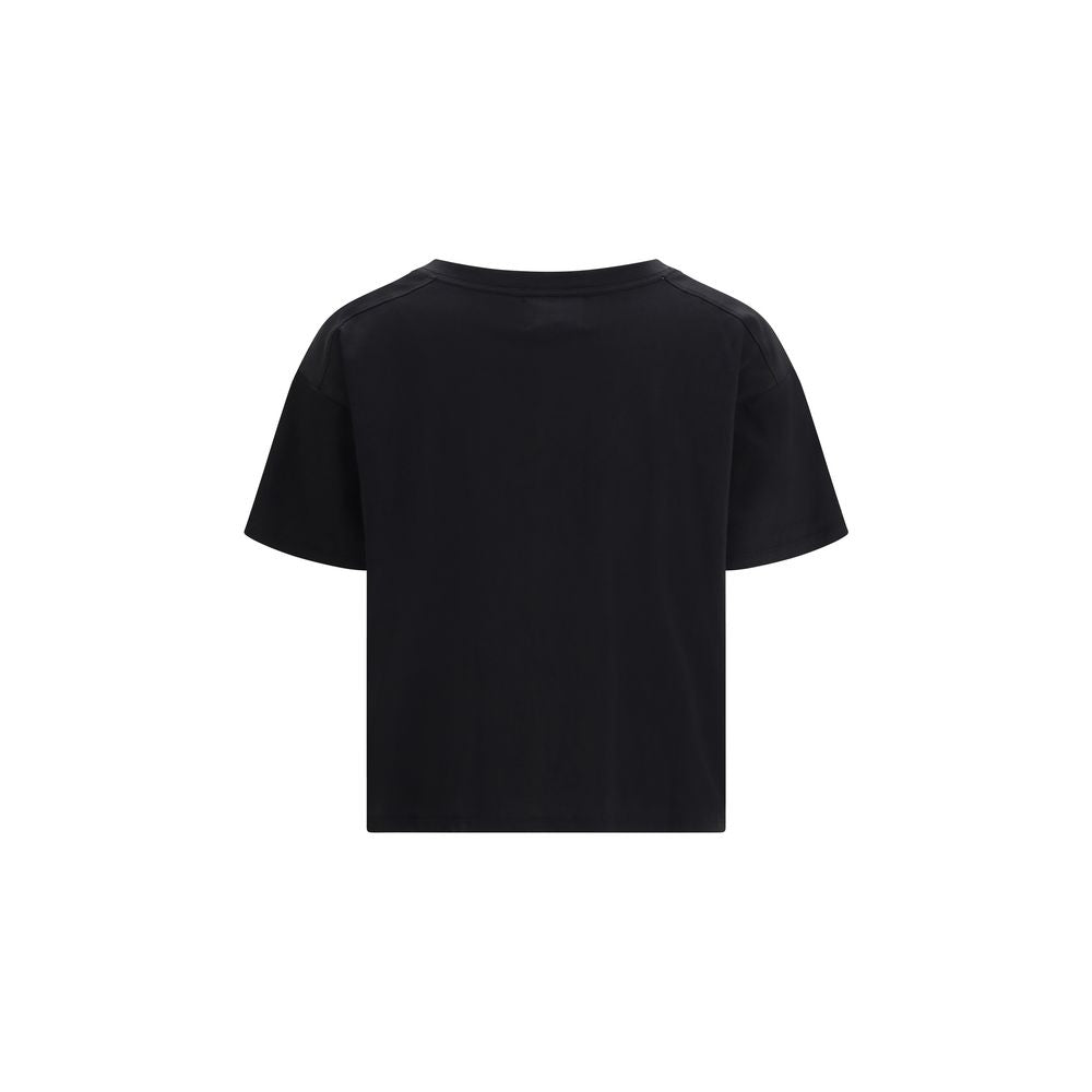 Black Cotton T-Shirt