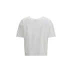 White Cotton Long Sleeve T-Shirt