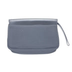 Black Leather Clutch Bag