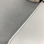 Black Leather Clutch Bag