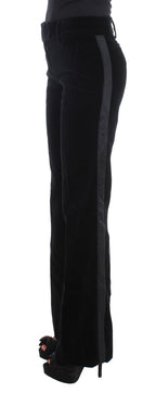 Black Viscose Pants