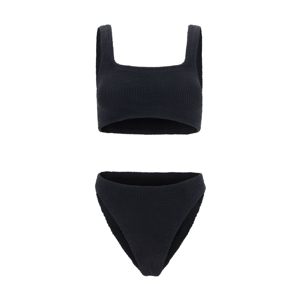 Black Polyamide Swim Briefs