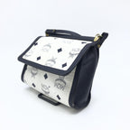 Mini Crossbody Bag White Visetos