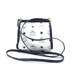 Mini Crossbody Bag White Visetos