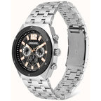 Gray Stainless Steel Dress Watch