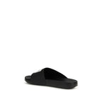 Black Rubber Slippers