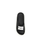Black Rubber Slippers