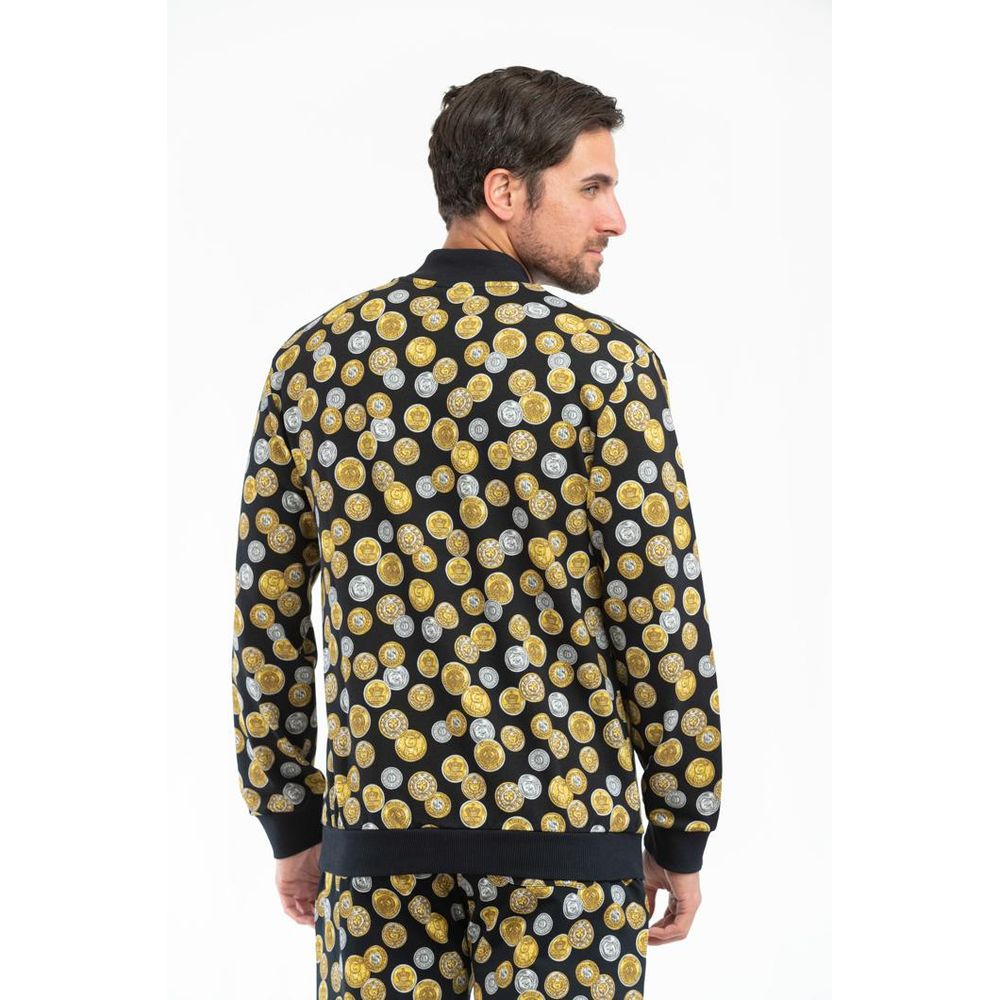 Black Cotton Sweatshirt