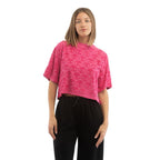 Fuchsia Cotton T-Shirt