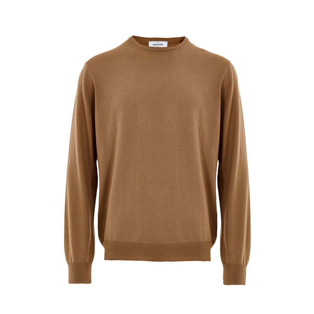 Brown Wool Sweatshirt