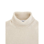 Beige Wool Turtleneck