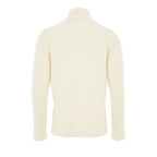 White Wool Turtleneck