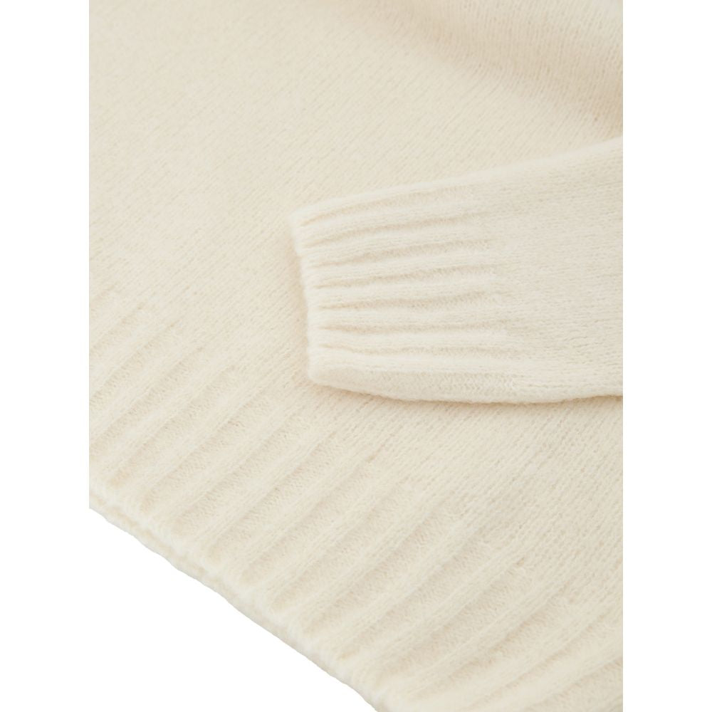 White Wool Turtleneck