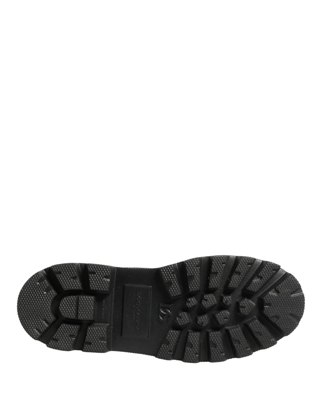 Black Leather Trek Sole Combat Boots Shoes