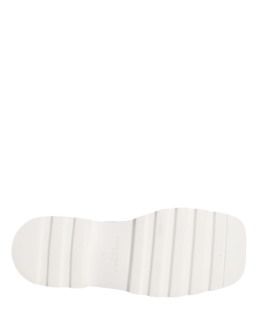 White Leather Chunky Sole Derby Shoes