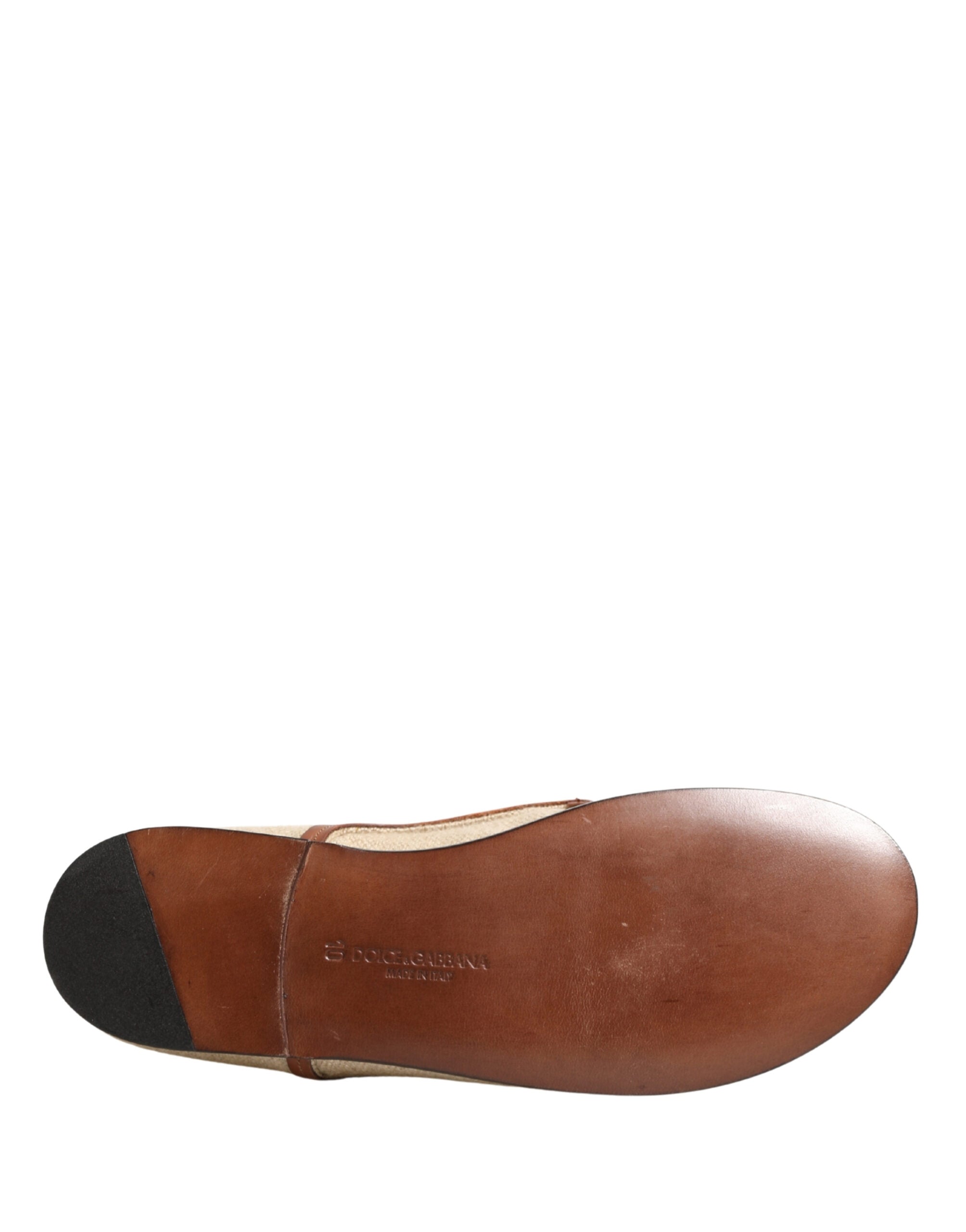 Beige Canvas Lace-Up Men Dress Derby Shoes