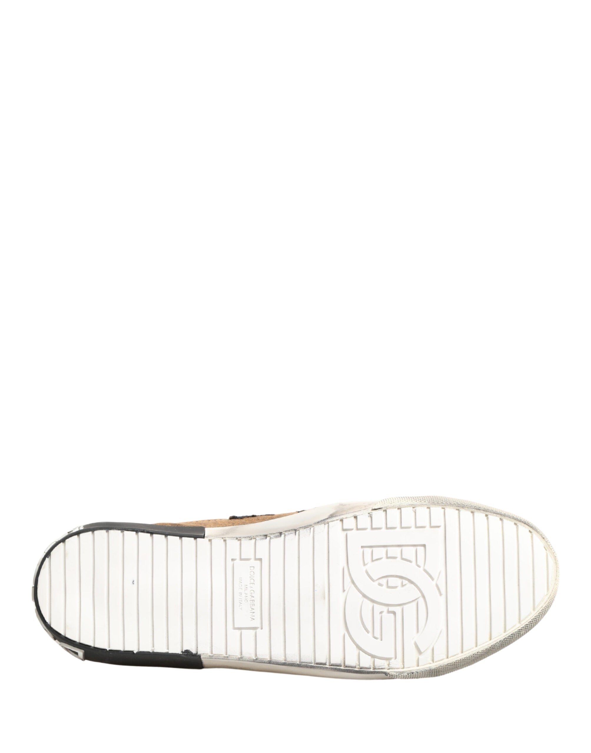 Brown Black Patch Denim Low Top Sneakers Shoes